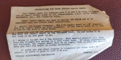 NOS Vintage ~ IF Transformer Repair Shaft Kit ~ Superex Electronics Corp