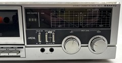 Vintage Sanyo RD7 Stereo Cassette Deck Tested Working