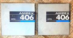 Vtg Ampex 406 Reel Tapes Roxette Interview “USA Overnight” Radio Set of 2