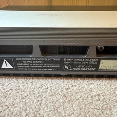 Bang & Olufsen Beogram CD 5500 CD Player B&O Hi-Fi Component Vintage 1987 – READ