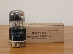 Vintage NOS NIB Sylvania 6H6GT/G VT-90-A Vacuum Tube