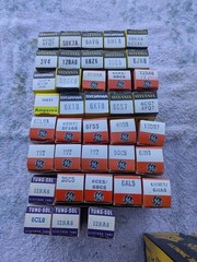 (74) Sylvania/GE/RCA/Amperex/Tung-Sol Electronic Tubes NOS