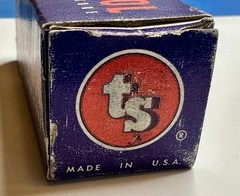 NOS Tung-Sol 6SN7GTB Vacuum Tube USA Short Bottle w/ Box 3200/3300
