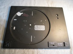 Vintage Pioneer PL-12D Turntable Base Plate