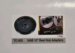 Brand New TC-503 NAB Hub Adapters for 10.5″ Reels (one pair)