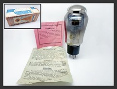 NOS Klangfilm KL72406 ~ AD1 Test STRONG Vintage German Direct Heated Triode Tube