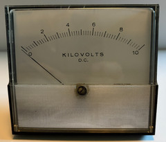Harris FM25K Used PA Voltage Meter, Working Condition 632-0569-002