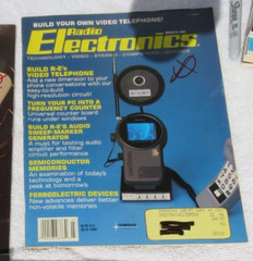 Rare Vintage- 8 Radio Electronics Magazine 1991-Jan to April-June-Aug to Oct