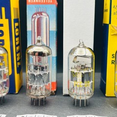 4x PCC88 7DJ8 Lorenz Siemens RFT Mixed Tested Tube Lot w/ Boxes