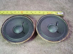 (2) Replacement Vintage 1970’s Pioneer SE-30 Headphones speakers Original OEM