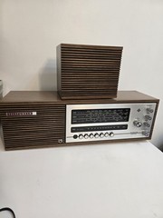 VINTAGE TELEFUNKEN ANDANTE STEREO 205 AM/FM/SW GERMAN WOOD RADIO RECEIVER-TESTED