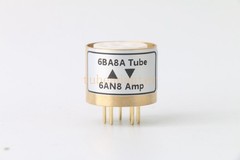 Pair 2pcs 6AN8(amp socket) to 6BA8 tube converter adapter