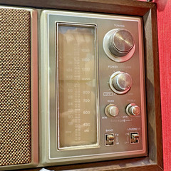 VINTAGE SONY ICF-9550W AM/FM RADIO HIGH FIDELITY SOUND WOOD CASE