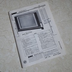 RCA SAMS Photofact Manual CTC136 FPR518WR-1 1988 Illustrated