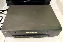 Sanyo VWM-365 VCR With Remote, Cable & Tape – Tested & Working Nice