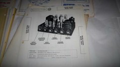 SAMS PHOTOFACT FOLDER SET LOT OF 6 RADIO / TV SERIES REPAIR GUIDES LOT # 7