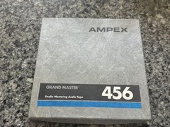 Ampex Grand Master 456 1/4″ x 1200′ Tape on 7″ Reel New