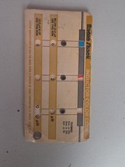 RadioShack Resistor/Capacitor Color Code Reference Card 271-1210