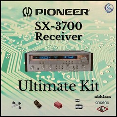 Pioneer SX-3700 Receiver Ultimate Upgrade Kit Genuine Parts Restoration