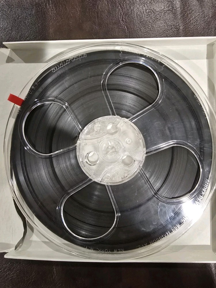 Vintage Reel To Reel Tape 7” Audiotape – Untested