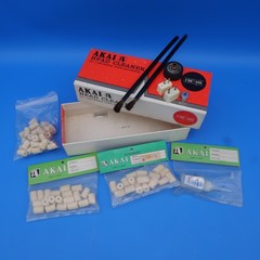 lot NOS Akai Roberts Reel to Reel Audio Tape Cleaning Felt Pads Oil vintage box