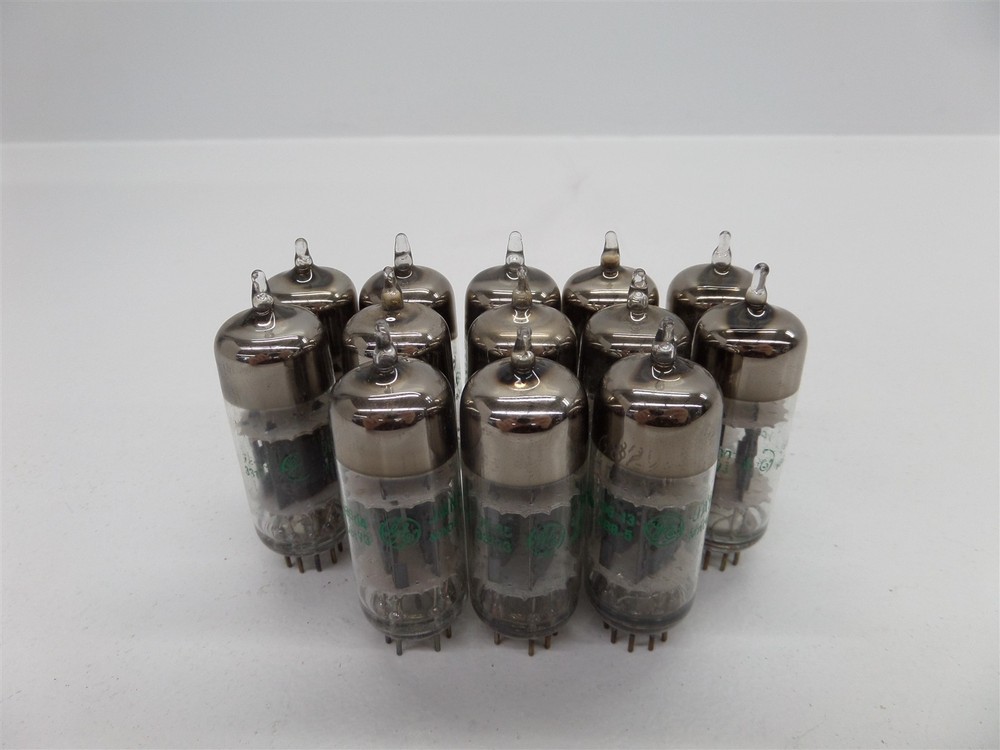Lot Of 13 General Electric 6829 Electron Tubes