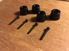(4)Marantz Feet W/Longer Screw-Wood Case cabinet/104,110,5020,5220,150/4270,2240