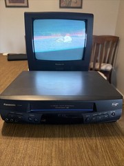 Panasonic PV-8451 Blue Line 4-Head Hi-Fi Stereo VHS VCR Video Cassette Player