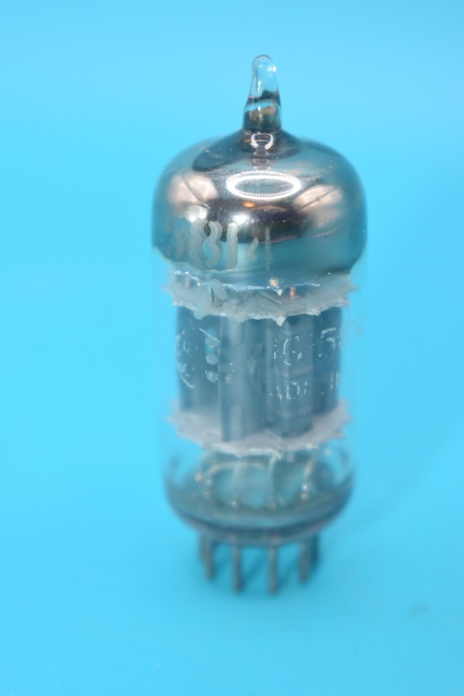 GE JG 5814 WA Vintage Military Spec Audio Tube – 3 Mica – TV7 Test Superb