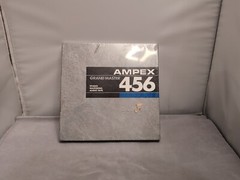 Vintage AMPEX 456 Grand Master Studio Audio Tape 7″ 178mm Reel- Sealed Original