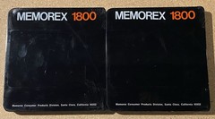 Lot Of 2 Vintage Memorex 1800 1.0 mil 7” Reel to Reel Audio Tapes SEALED NOS