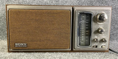 Sony ICF-9580W Bass Reflex System FM/AM 2 Band Radio Used 40047