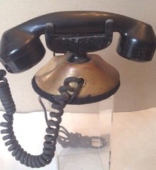 Original Rotary Teleohone – Automatic Electric Company Monophone BRASS – Chicago