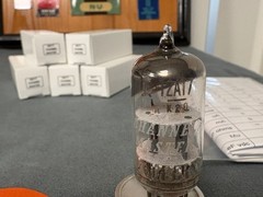Sleeve of Channel Master 12AT7 Tubes – NOS – Amplitrex Test Results
