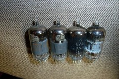 4 – 6EA8 Glass Amplifier Vacuum Tubes Item #328