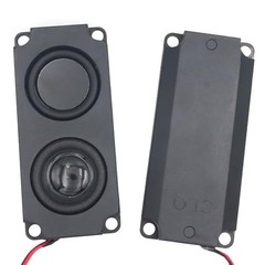6 PCS Mini Full-Range Speakers 5W 8 Ohm Double Cavity for Advertising Machine 3.