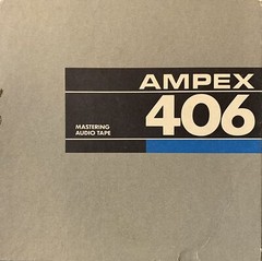 Ampex/Quantegy 406, 1″ Reel Tape, SP, 10″ Pancake, 2500 ft Baked & Ready for Use
