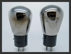 2 x NOS STC Standard S4020A AR12 R87 102D Triode Tube, V.GOOD, Tested, Vintage A