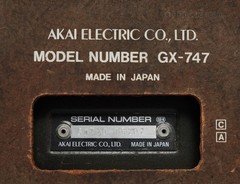 AKAI GX-747 Reel-to-Reel Tape Deck–Restored-1 Year Warranty