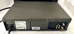 Sanyo VWM-365 VCR With Remote, Cable & Tape – Tested & Working Nice