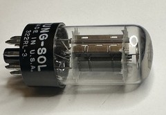 NOS Tung-Sol 6SN7GTB Vacuum Tube USA Short Bottle w/ Box 3200/3300