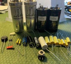 Deluxe Restoration Kit for McIntosh MC75 MC-75 Tube Ampilier All Capacitors+