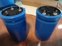 15000MFD 75 VOLT CAPS FOR HAFLER SE-240 PRO-2400 AMP RARE!