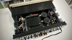 Pioneer SA-9100 Vintage Integrated Amplifier Silver Face Wood Japan, Serviced