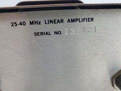 Vintage Browning One-Eighty Mark III AMPLIFIER Golden Eagle Radio CB HAM Tube