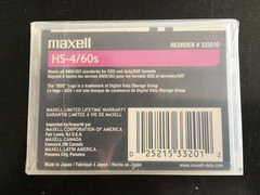 10 Maxell HS-4/60s 4mm Data Tape Cartridges 1.3GBP/N:332010 New Factory Sealed.