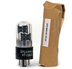 VT-126-B/6X5GT SYLVANIA NOS TESTED AVO MkIV Tube Röhre Valve 진공관 真空管 电子管
