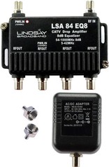 TV Antenna Booster 4-4-Port Antenna Distribution Amplifier Indoor/Outdoor