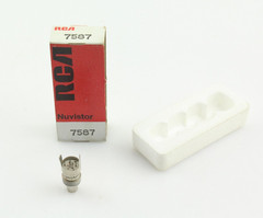 New NOS Qty 1 RCA 7587 NUVISTOR NOS Sharp Cutoff Tetrode Tube Made in USA