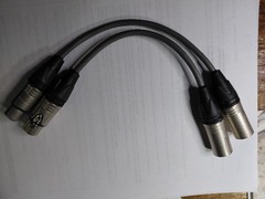 UNBALANCED TO BALANCED MALE TO FEMALE CABLE SET